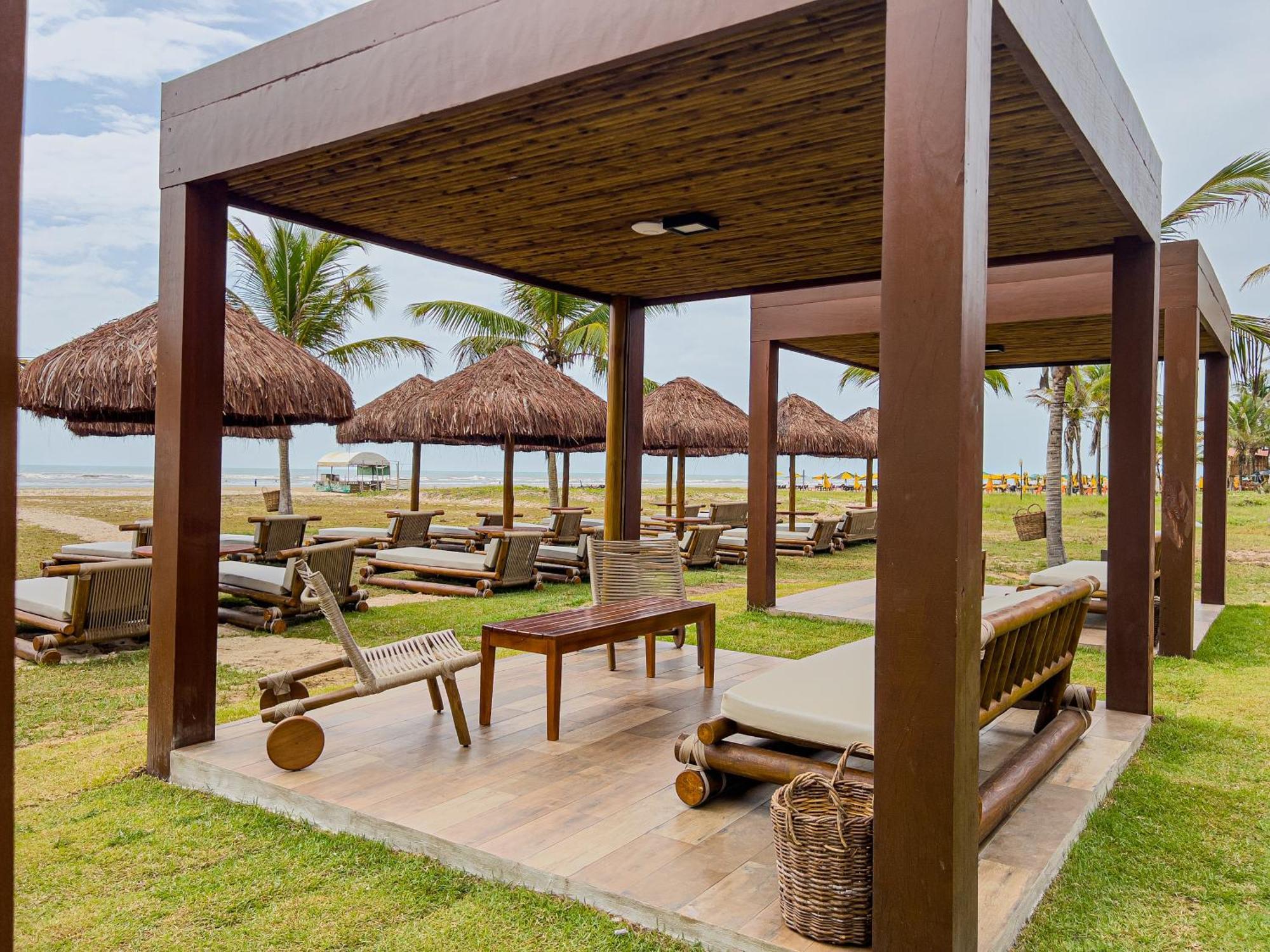 Aruana Eco Praia Hotel アラカジュ エクステリア 写真